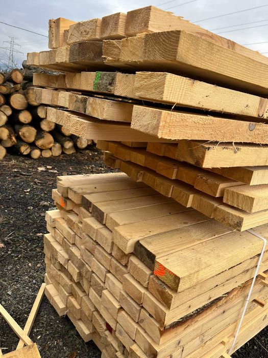 Wieźby dachowe łaty deski