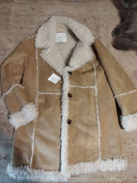 Женское пальто дублёнка Berhska