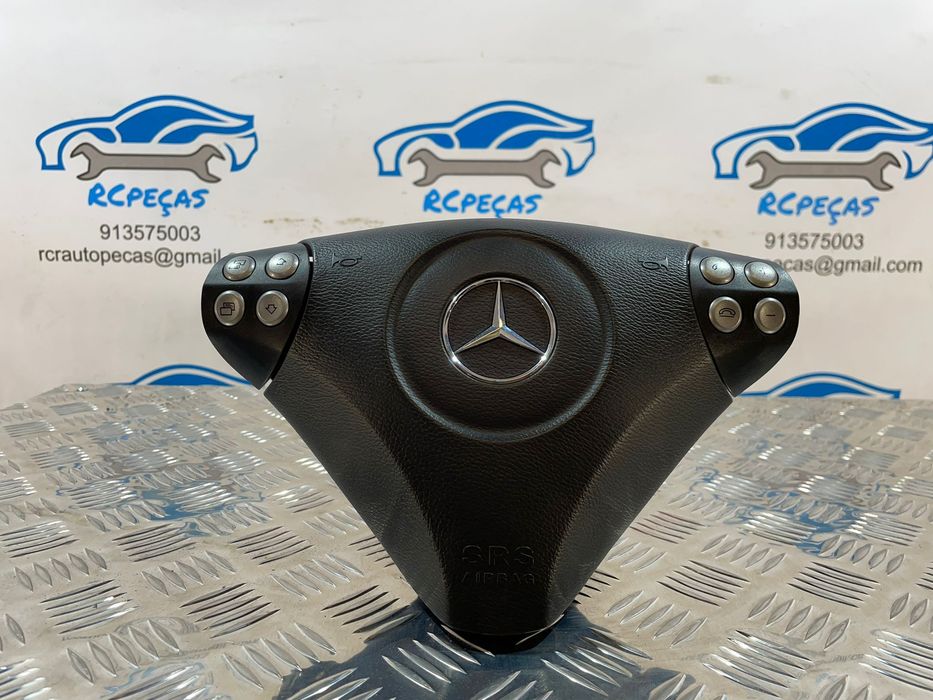 AIRBAG VOLANTE GUIADOR CONDUTOR YP3S393NFQX 09802840 MERCEDES BENZ