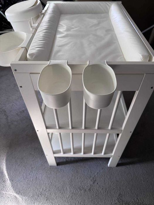 IKEA GULLIVER – przewijak, biały, stan jak nowy + GRATIS