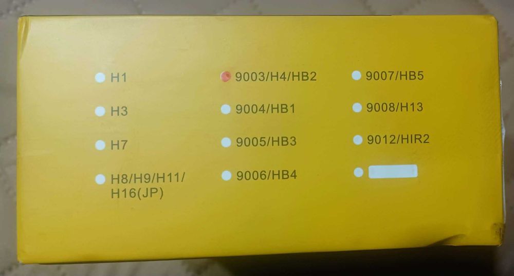 LED para Mota ou Carro  H4 (2 unidades) 50W