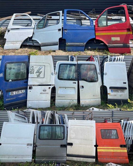 Двері дверка дверки дверь передні задні зсувні Renault Master 2 Рено Мастер 1998-2010р