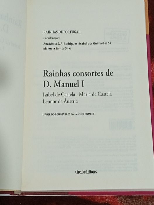 Rainhas consorte de D.Manuel I