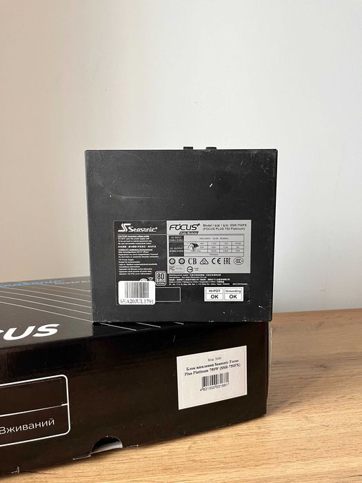 Блок живлення Seasonic Focus Plus Platinum 750W (SSR-750PX) - 3160