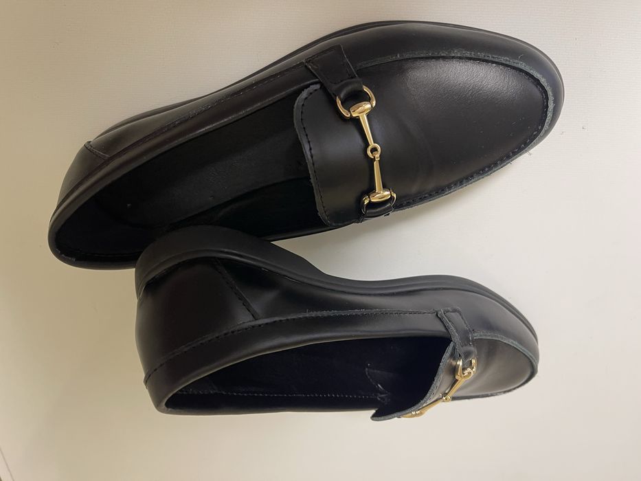 Лофери з натуральної шкіри