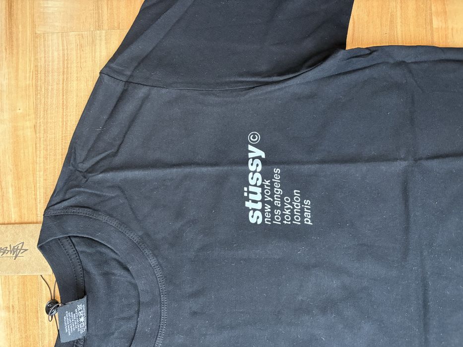 Stussy Strawberry Tee Black - S