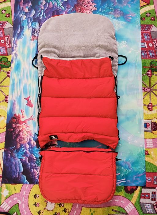 Cotton Moose Śpiwór śpiworek do wózka gruby ciepły zimowy 2w1