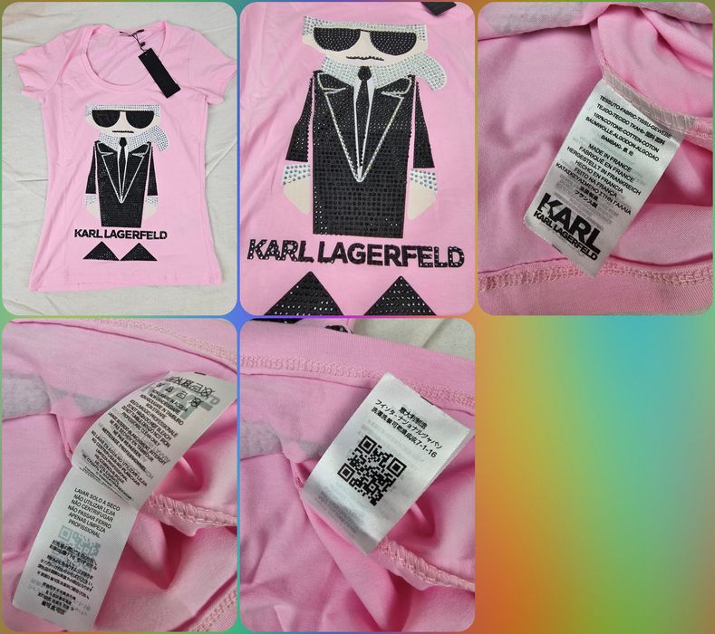 Koszulka damska levis premium karl lagerfeld tshirt