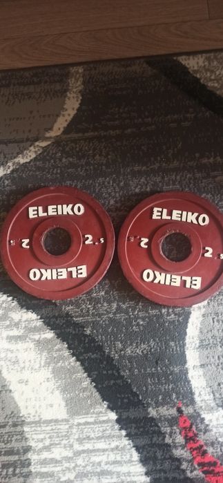 Obciążenia Olimpijskie Eleiko 2x2, 5 kg