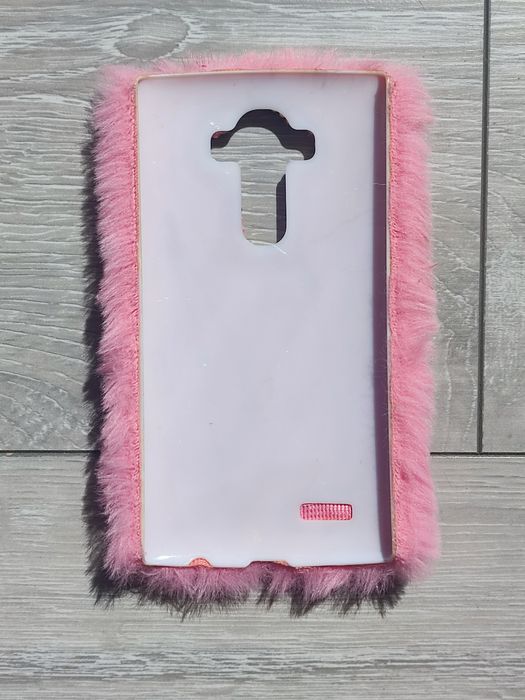 Futrzane pluszowe puszyste etui na telefon lg g3 d855