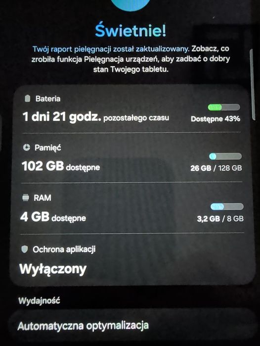 Tablet Samsung tab A9+