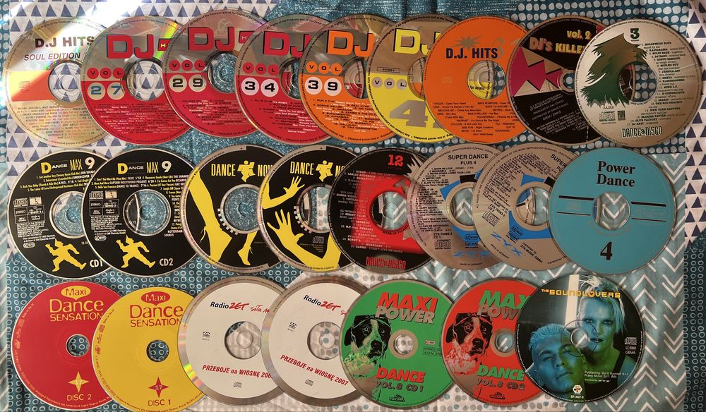 Zestaw płyt cd dla dj