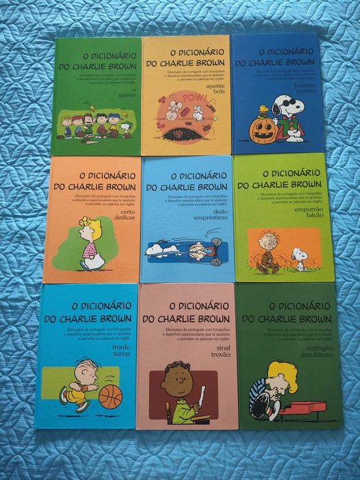 Livros "O Dicionário do Charlie Brown" (Volumes Avulsos)