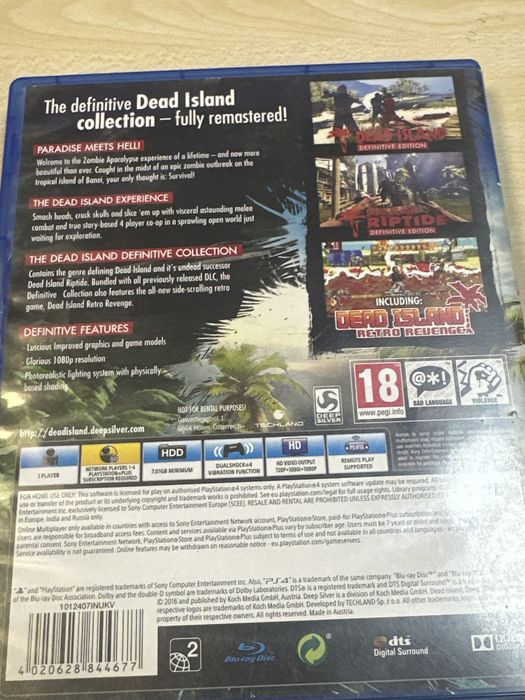 Dead Island definitive edition ps4