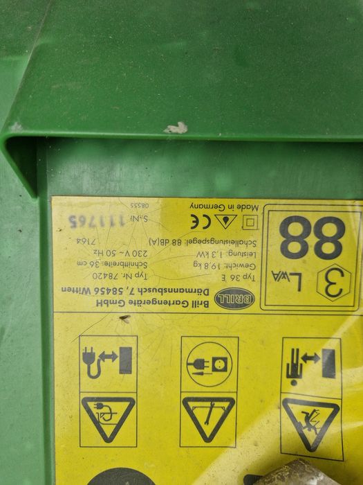 Kosiarka Brill elektryczna mocna 1.3 KW
