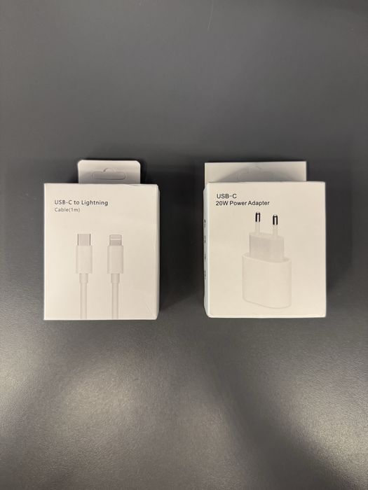 Kostka USB-C + Kabel Lightning do iPhone
