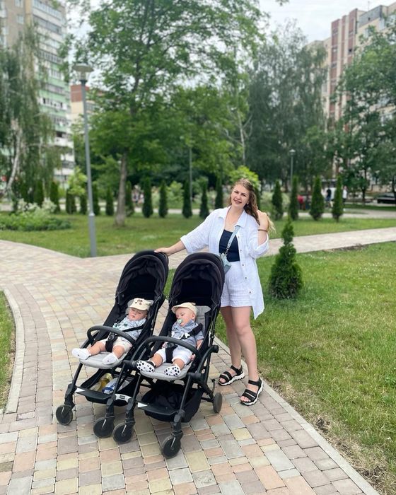 Продам коляску  прогулянкову Bumprider для двійні