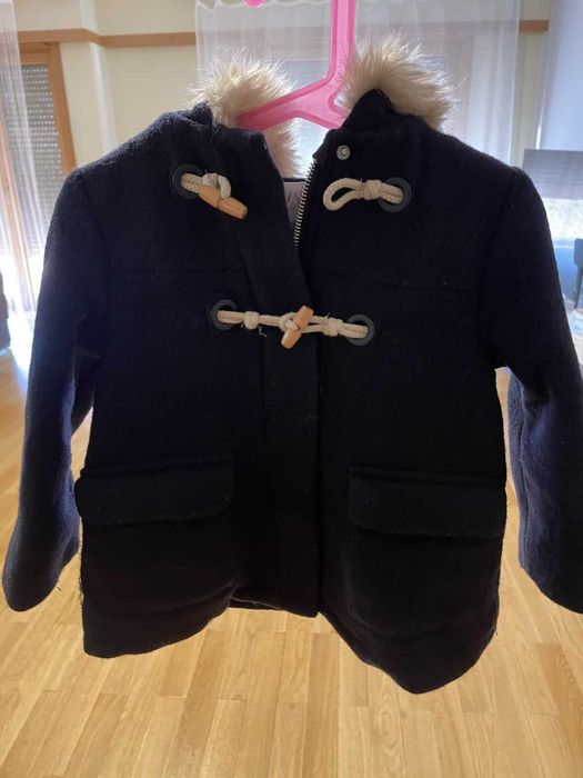 Casaco de Inverno azul escuro