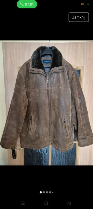 Kurtka męska skórzana Gilberto