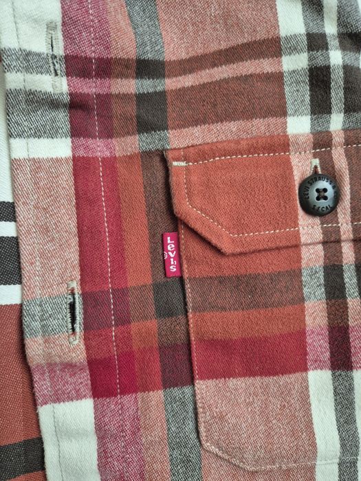 Сорочка картата тепла levis S