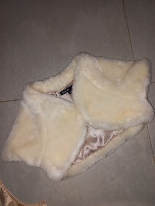 Святковий комплект сукня H&M+хутряне болеро 4-6років