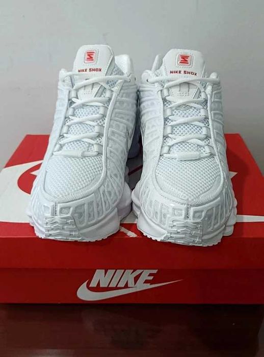 "Buty męskie Trampki" Nike_Shox_TL_White R.40