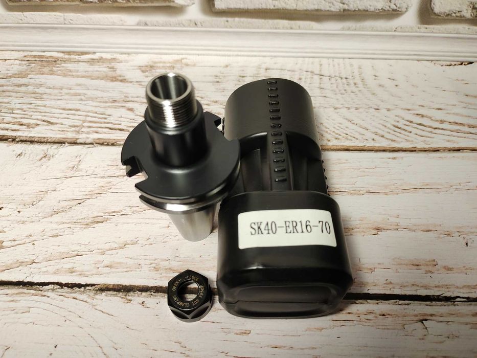 Патрон цанговий фрезерний nt40 7:24 iso40 bt40 sk40 er16 er25 er32