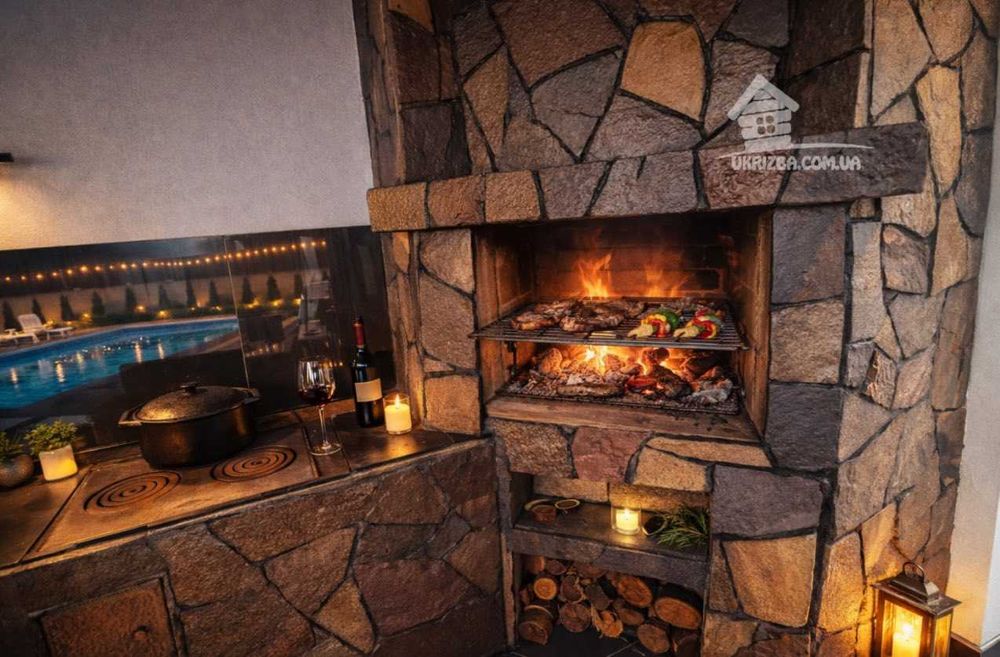 Дом 250 кв. Большой бассейн с подогревом, сауна, бильярд, генератор