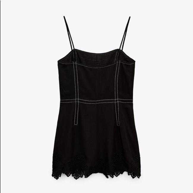 ZARA azurowy boho zip bawelna lato szorty S