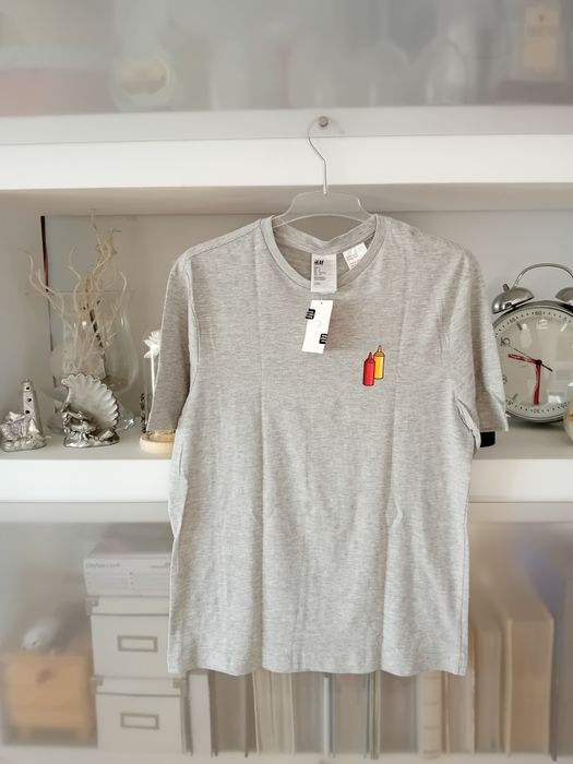 H&M nowa koszulka męska młodzieżowa S