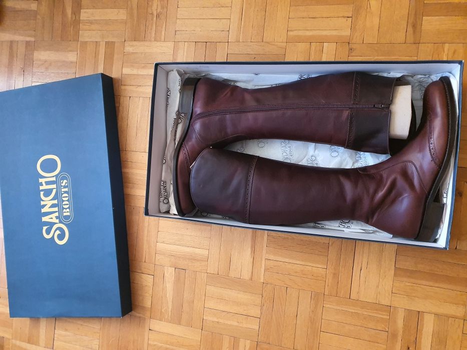 Buty w stylu jazdy konnej -nowe kowbojki SANCHO
