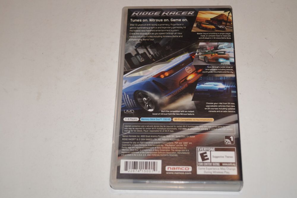 Ridge Racer Playstation Portable (Psp) Pudełkowa