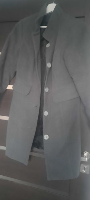 Palto szare jesien/,ciepła zima