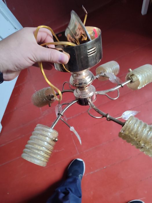 Продається  люстра світильник бу. Робочий станий