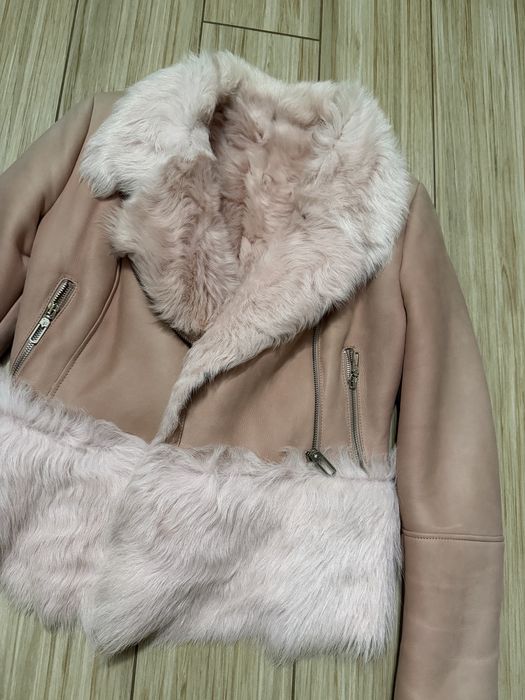 Натуральна дублянка, рожева дублянка, дублянка з овчини