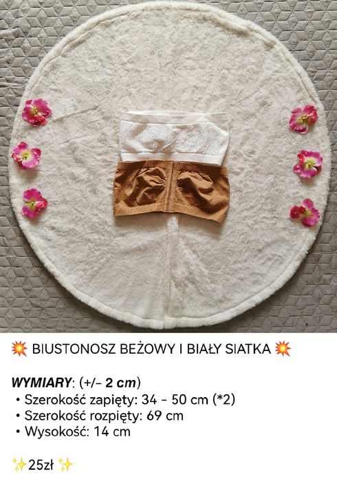 Biustonosz top zestaw