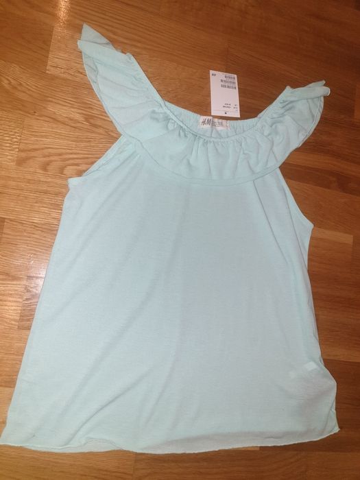 Koszulka hiszpanka t-shirt h&m 134 140