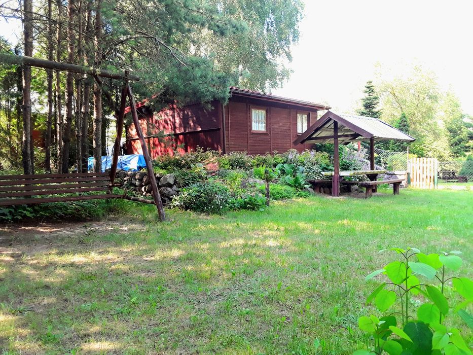 Domek nad jeziorem -Mazury , Balia z jacuzzi