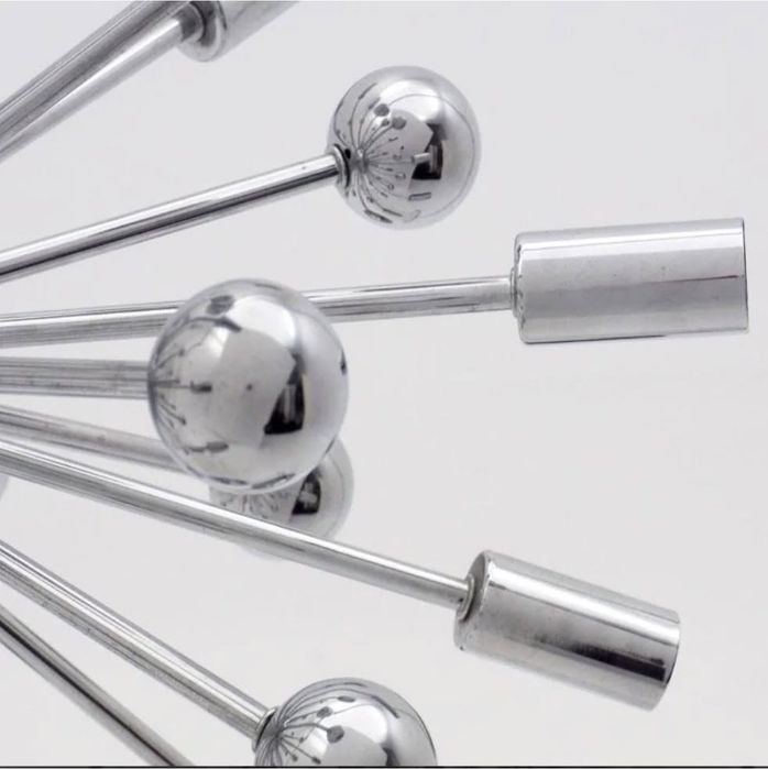 Candeeiro teto estilo sputnik space age