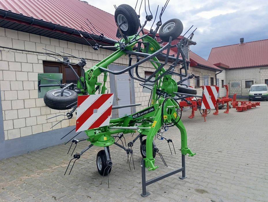 Deutz-Fahr KH 3.64 Hydro Super hydrauliczny odrzut przetrząsacz przetrząsarka do siana pająk
