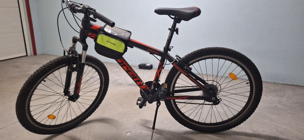 Bicicleta btt em alumínio