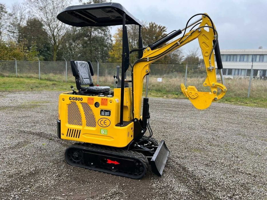 Minikoparka LEASING Nowa minikoparka Günter GG800 Minikop