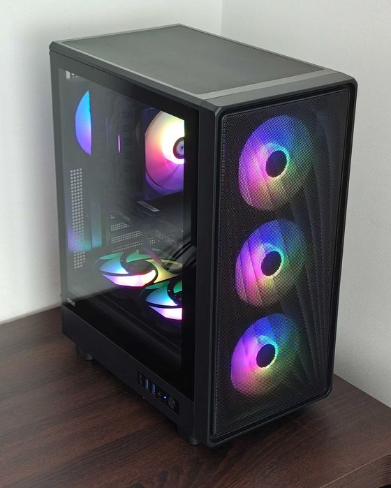 Ryzen 5 3600, RTX 3060 Ti, 16GB RAM, SSD+HDD - komputer do gier RGB