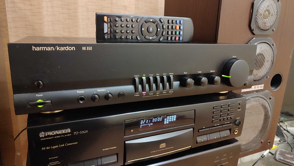Усилитель звука Harman/Kardon HK-650. Состояние !