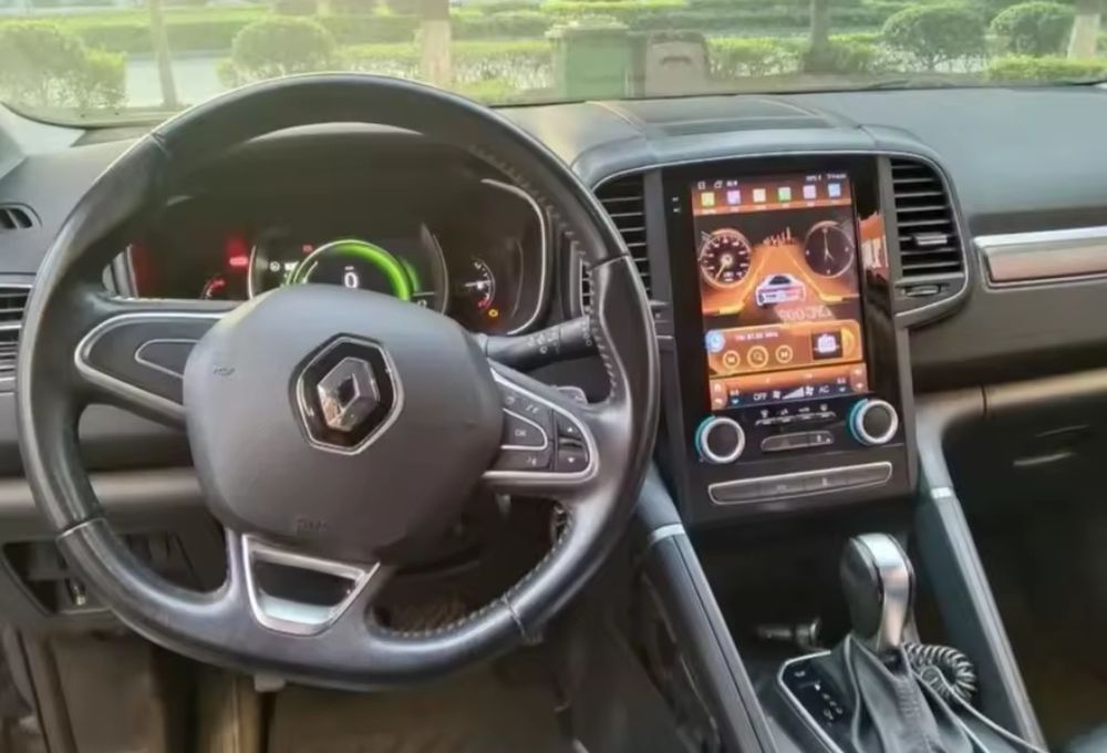 Radio estilo Tesla 9.7" Renault Megane 4 Koleos Talisman (2017 a 2019)