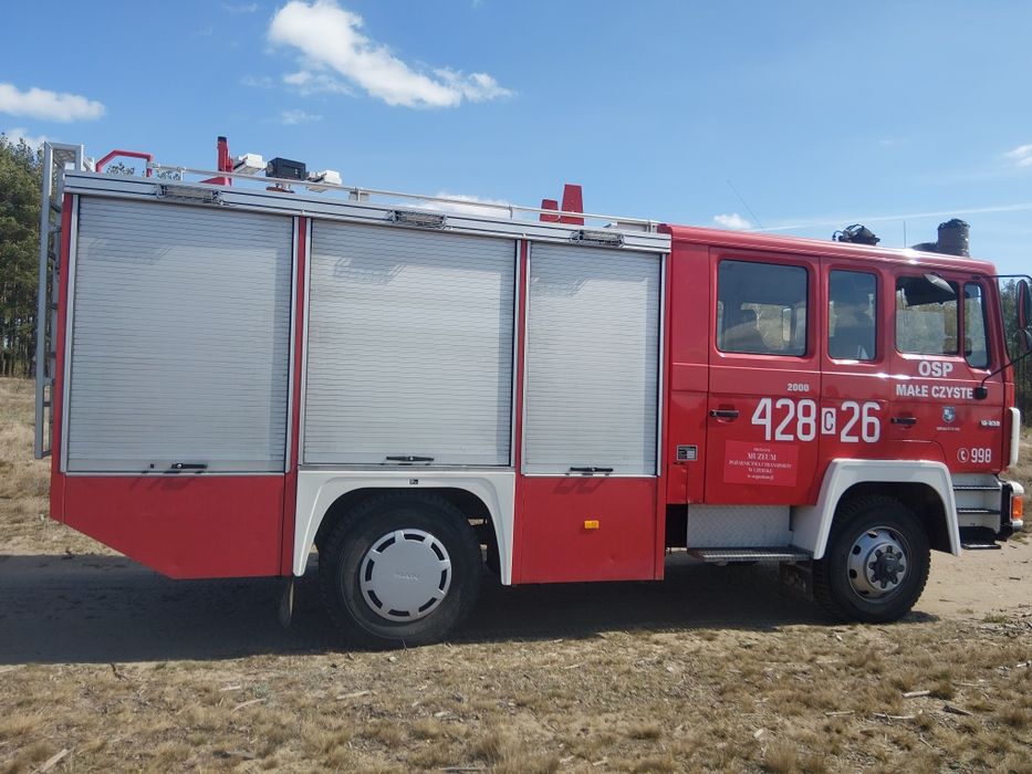 ÖAF 12.323 MAN pożarniczy strażacki GBA camper 4x4
