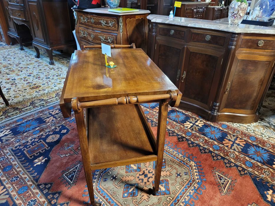 Carrinho de chá em madeira - Bom estado geral