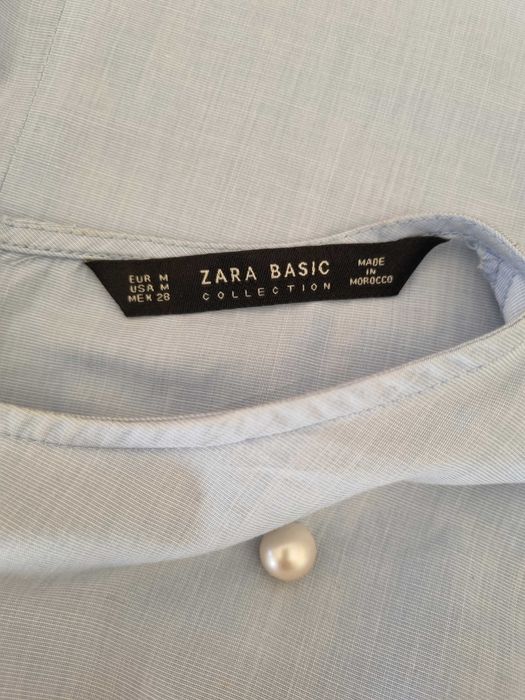 Blusa com pérolas - Zara
