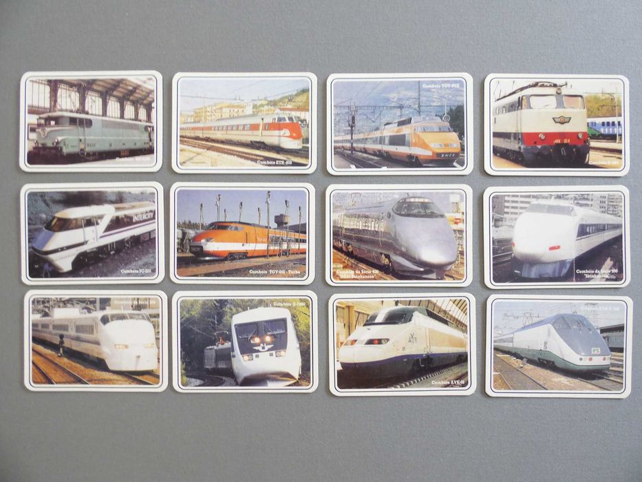 Calendários Motos e Comboios