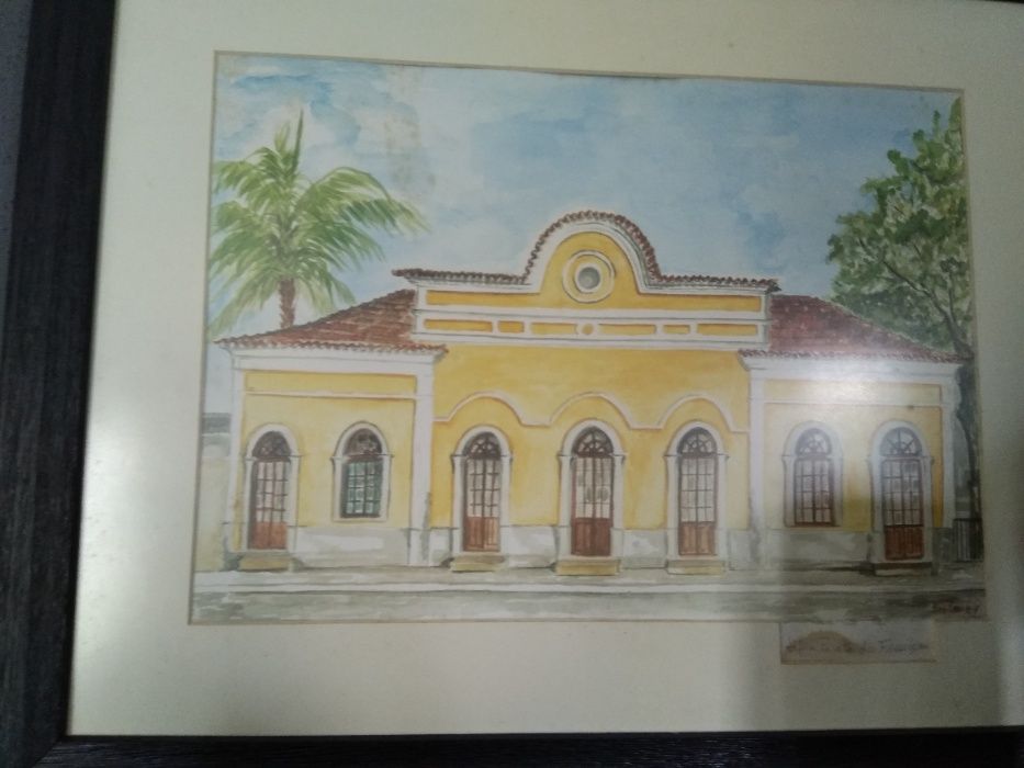 Serigrafias assinadas por Sofia Pinto da França – Monumentos de Angola